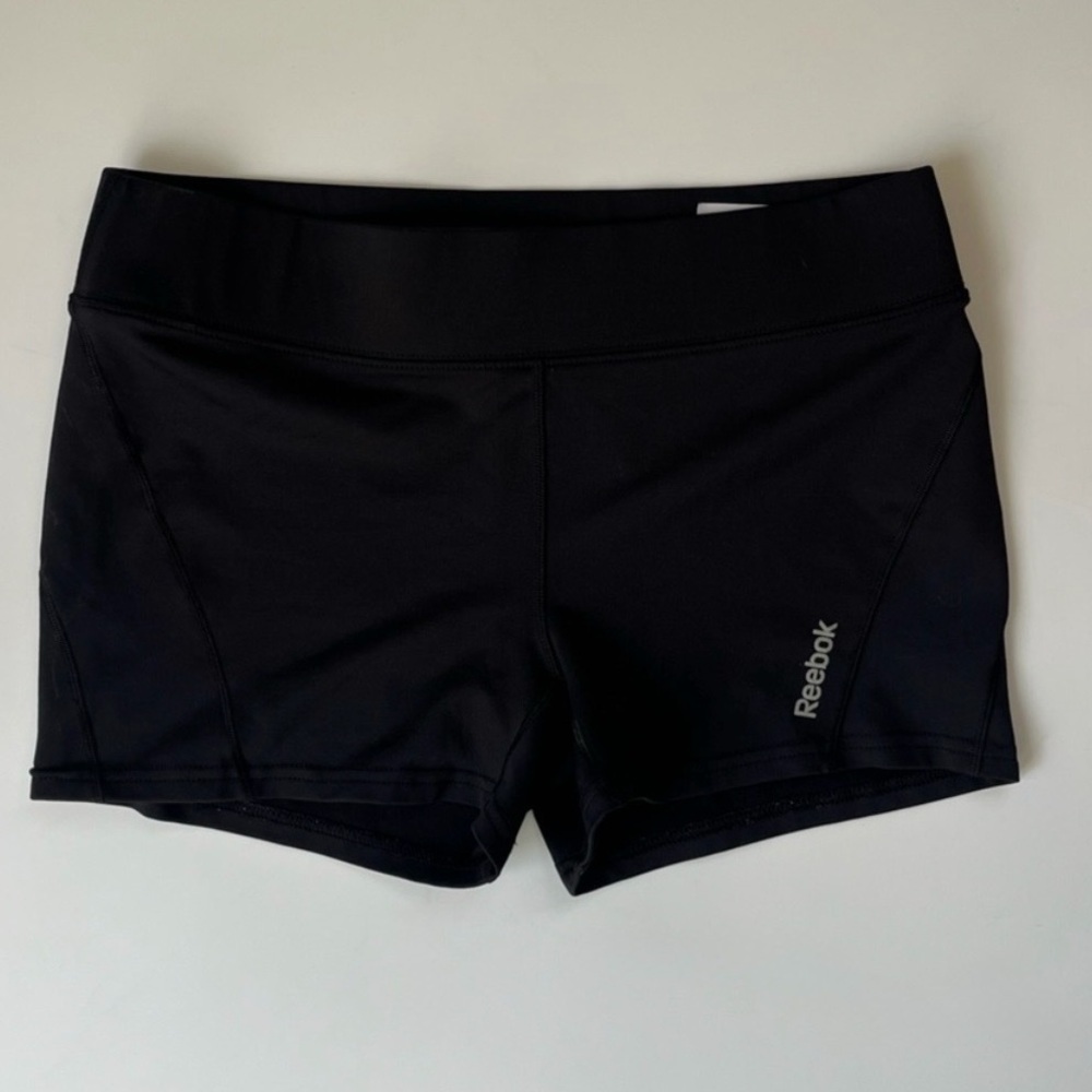 Reebok Speedwick Micro Mini Bike Shorts Black Size M